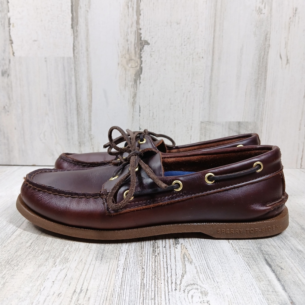 Sperry Brown Leather Loafers